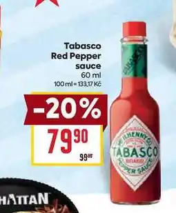 Billa Tabasco Red Pepper sauce nabídka