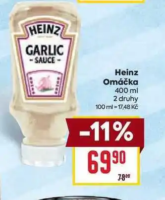 Billa Heinz Omáčka nabídka