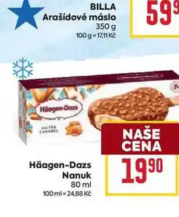 Billa Häagen-Dazs Nanuk nabídka