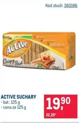 Makro Active suchary nabídka