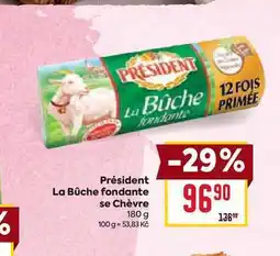 Billa Président La Bûche fondante se Chèvre nabídka