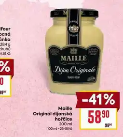 Billa Maille Originál dijonská hořčice nabídka