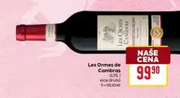 Billa Les Ormes de Cambras nabídka