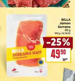Billa BILLA Jamon Serrano nabídka