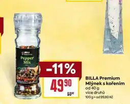Billa BILLA Premium Mlýnek s kořením od nabídka