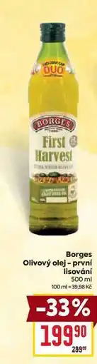 Billa Borges Olivový olej- první lisování nabídka