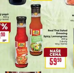 Billa Real Thai Salad Dressing THAI Spicy, Lemongrass nabídka
