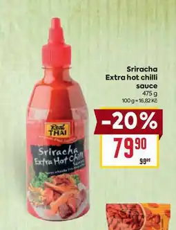 Billa Sriracha Extra hot chilli sauce nabídka