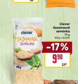 Billa Clever Sezamová semínka nabídka