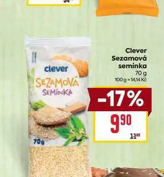Billa Clever Sezamová semínka nabídka