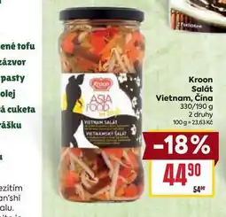Billa Kroon Salát Vietnam, Čína 330/190 g nabídka