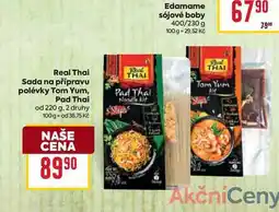 Billa Real Thai Sada na přípravu polévky Tom Yum, Pad Thai od nabídka
