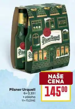 Billa Pilsner Urquell nabídka