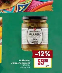 Billa Hoffmann Jalapeño krájené 260/125 g nabídka