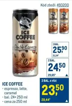 Makro Ice coffee nabídka