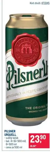 Makro Pilsner urquell nabídka