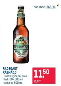 Makro Radegast rázná 10 nabídka