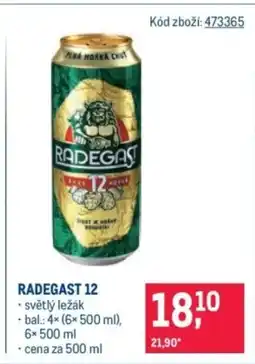 Makro Radegast 12 nabídka