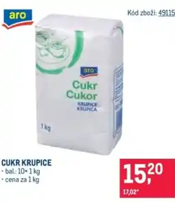 Makro Cukr krupice nabídka