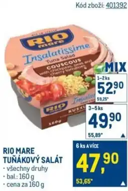 Makro Rio mare tunakový salát nabídka