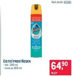 Makro Pronto Čisticí prostředek nabídka