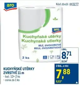 Makro Kuchyňské utěrky nabídka