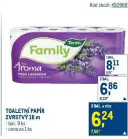 Makro Toaletní papír 2vrstvý 18 m nabídka