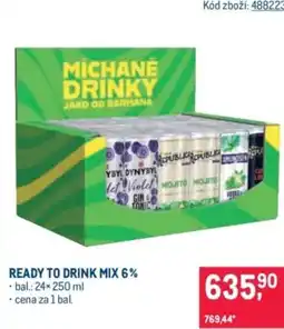 Makro Ready to drink mix 6% nabídka
