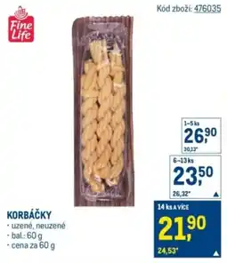 Makro Korbáčky nabídka