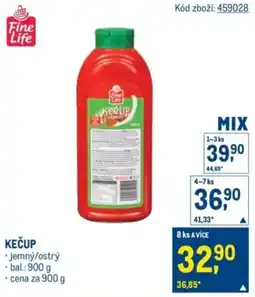 Makro Fine Life Kečup nabídka