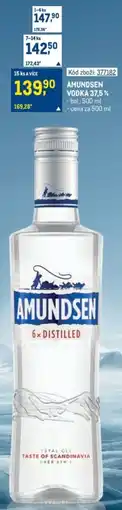 Makro Amundsen vodka 37,5% nabídka