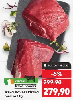Kaufland Irská hovězí kližka nabídka