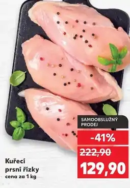 Kaufland Kuřecí prsní řízky nabídka