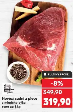 Kaufland Hovězí zadní z plece nabídka