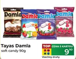 Tamda Foods Tayas Damla soft candy nabídka