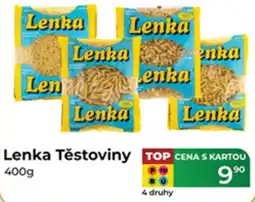 Tamda Foods Lenka Těstoviny nabídka