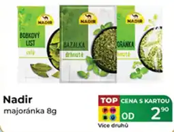 Tamda Foods Nadir majoránka nabídka