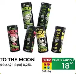 Tamda Foods TO THE MOON dětský nápoj nabídka