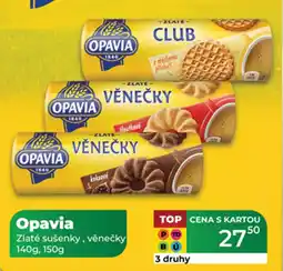 Tamda Foods Opavia Zlaté sušenky, věnečky nabídka