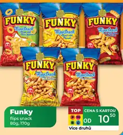 Tamda Foods Funky flips snack nabídka