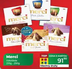 Tamda Foods Merci čokoláda nabídka