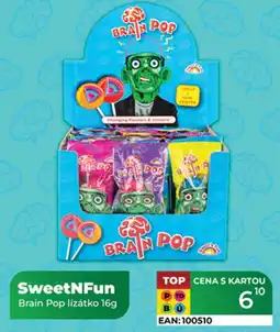 Tamda Foods SweetNFun Brain Pop lízátko nabídka