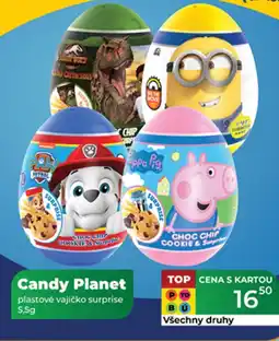 Tamda Foods Candy Planet plastové vajíčko surprise nabídka