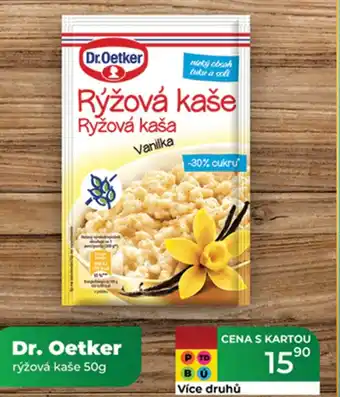 Tamda Foods Dr. Oetker rýžová kaše nabídka