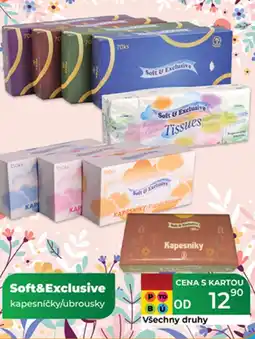 Tamda Foods Soft&Exclusive kapesníčky/ubrousky nabídka