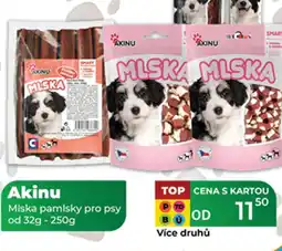 Tamda Foods Akinu Miska pamlsky pro psy nabídka