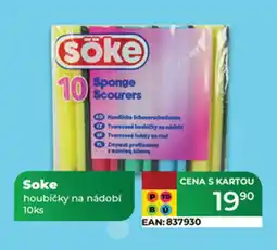 Tamda Foods Soke houbičky na nádobí nabídka