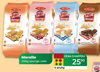 Tamda Foods Morello sponge cake nabídka