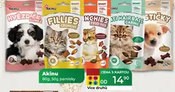 Tamda Foods Akinu pamlsky nabídka