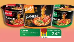 Tamda Foods Glads instantní nudle Ramen nabídka